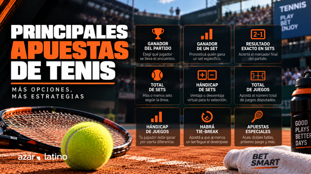 cómo apostar en tenis