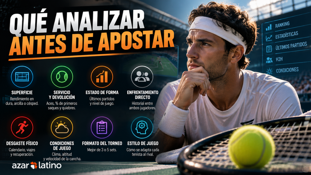 cómo apostar en tenis